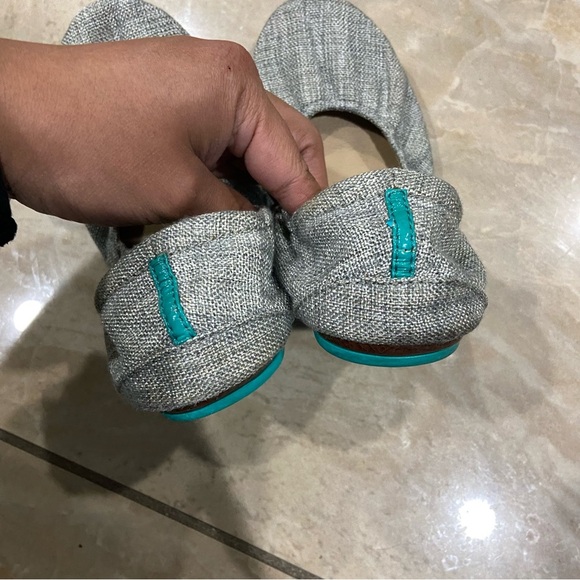 Tieks by Gavrieli Silver Lake Vegan Ballet Flats Shoes Women Size 9 - Picture 7 of 9